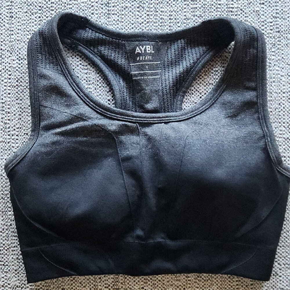 Pulse Ombrè Bra - Black/Grey